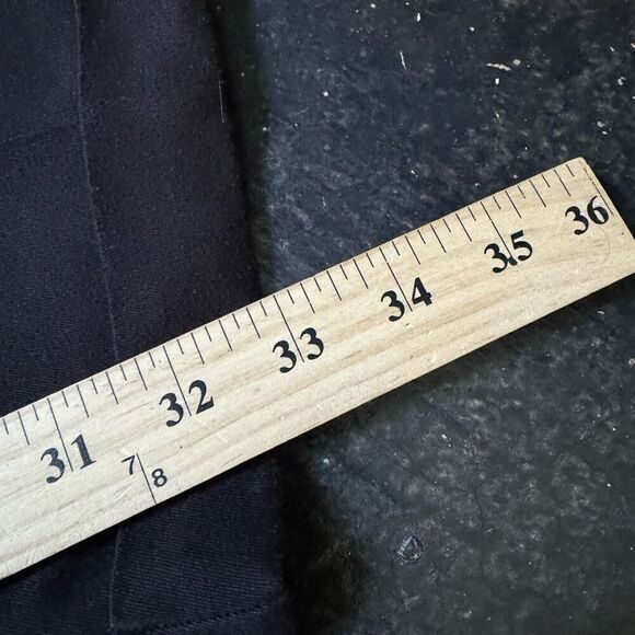 Savane Men’s Pleated Front Pants Size 38x33 100% Polyester Pants Business Casual - Picture 5 of 10